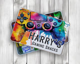 Gaming Snack Treat Tin - Personalised Gift for Gamers TIN002