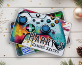 Gaming Snack Treat Tin - Personalised Gift for Gamers TIN003