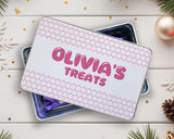 Personalised Snack Treat Tin - Perfect Stocking Filler Gift for Girls TIN006