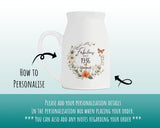 90th Birthday Gift for Women - Fabulous Since 1935 Small Personalised Flower Pot Vase 90 Gift for Her Ladies Floral Design Nan Gran BNL90