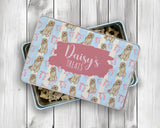 Golden Retriever Snack Treat Tin - Personalised Gift for Dog Lovers TIN012