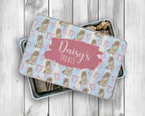 Golden Retriever Snack Treat Tin - Personalised Gift for Dog Lovers TIN012