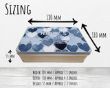 Valentines Day Snack Treat Tin - Personalised Gift for Boyfriend Husband TIN015