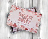 Valentines Day Snack Treat Tin - Personalised Gift for Husband Wife TIN017