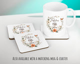 80th Birthday Gift for Women - Personalised 1945 Birthday Cushion Age 80 Gift for Her - Ladies Floral Age Design Mum Nan Gran Eighty BNL80C
