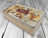 Golden Retriever Snack Treat Tin - Personalised Gift for Dog Lovers TIN010