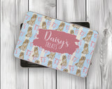 Golden Retriever Snack Treat Tin - Personalised Gift for Dog Lovers TIN012