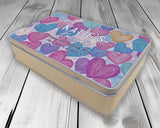 Valentines Day Snack Treat Tin - Personalised Gift for Girlfriend Wife TIN016