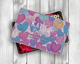 Valentines Day Snack Treat Tin - Personalised Gift for Girlfriend Wife TIN016