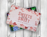 Valentines Day Snack Treat Tin - Personalised Gift for Husband Wife TIN017