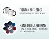 Mothers Day Nanny Gift - If Nannies Were Flowers Mug Design & Coaster ND001