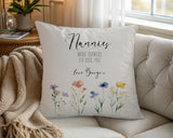Mothers Day Nanny Gift Bundle - Cushion Mug Coaster Vase Gift Set for Nan ND001