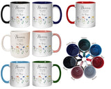 Mothers Day Nanny Gift - If Nannies Were Flowers Mug Design & Coaster ND001