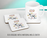Anatomy of a Horse Cushion - Funny Gift For Him Or Her Pony Equestrian Design CD456E
