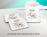 Anatomy of a Horse Cushion - Funny Gift For Him Or Her Pony Equestrian Design CD456G