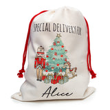 SUBLIMATION - Large Linen Santa Sack - 49 x 67cm