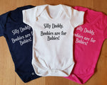 New Baby Gift Newborn Baby Grow Silly Daddy Expecting Mom Gift Baby Boy Baby Girl Baby Clothes Baby Shower Gift New Mum Gift BB0078