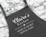 Personalised Kitchen Apron Custom Cooking Baking Apron Gifts For Him For Her For Husband For Wife Mens Womens Apron Mum Gifts Idea AP0003