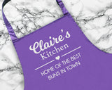 Personalised Kitchen Apron Custom Cooking Baking Apron Gifts For Him For Her For Husband For Wife Mens Womens Apron Mum Gifts Idea AP0003
