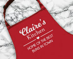 Personalised Kitchen Apron Custom Cooking Baking Apron Gifts For Him For Her For Husband For Wife Mens Womens Apron Mum Gifts Idea AP0003