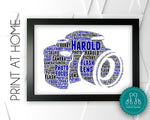 Personalised PRINTABLE Word Art Gift Camera Gifts Photo Gifts For Photographer Wall Prints Digital Download Photography Gift DDPG0528