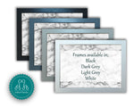 Personalised Mothers Day Gift For Mum Gifts From Kids For Her - Mum Dad & Son Gift Word Art Wall Room Decor Prints - Mum Dad Son SC0087