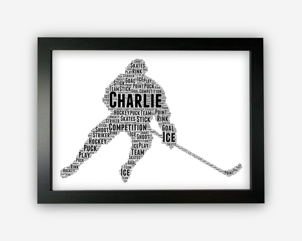 Personalised Ice Hockey Gifts For Ice Hockey Team Player - Gifts