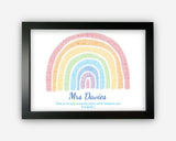 Teacher Appreciation Thank You Gift - End of School Term Year Teaching Assistant School Gift GC1513