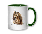 Personalised Horse Coffee Mug MGZ049