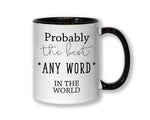 Probably The Best Personal Trainer In The World 11oz Coffee Mug Tea Gift Idea For Gym Yoga Class Instructor Fitness Fanatic Gym Bunny MG0460