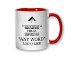 This Is What A Badass Uncle Looks Like 11oz Coffee Mug Tea Gift Idea For Godfather Close Family Friend From Niece Nephew MG0692