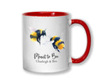 Personalised Couples Meant To Bee Coffee Mug MGZ115