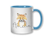 Personalised Fox Coffee Mug MGZ030