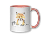 Personalised Fox Coffee Mug MGZ030