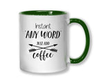 Instant Economist Just Add Coffee Mug Gift 11oz Coffee Mug Gift Idea For Economics Student Business Manager Professor For Him Her MG0401