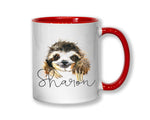 Personalised Sloth Coffee Mug MGZ079