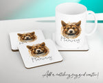 Personalised Corgi Cushion Gift Printed Name Design - Cushion Throw Pillow Gift For Dog Lover Dog Mum Dad CS308