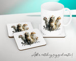Cat Gift For Cat Lovers - Personalised Cushion with Name - Cat Themed Gift for Cat Owner - Gift for Girls - Watercolour Warrior CS546