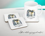 Personalised Valentines Day Penguins Cushion Gift - You Are My Penguin Cushion Throw Pillow Gift For Him Her Boyfriend Girlfriend Gift CS517